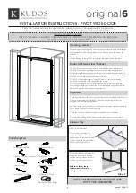 KUDOS original6 Installation Instructions preview