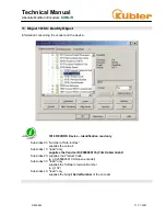 Предварительный просмотр 17 страницы Kuebler DS 417 Technical Manual