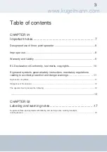 Preview for 3 page of Kugelmann Maschinenbau DUPLEX INOX Operating Instructions Manual