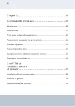 Preview for 4 page of Kugelmann Maschinenbau DUPLEX INOX Operating Instructions Manual