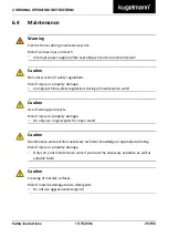 Предварительный просмотр 25 страницы Kugelmann K-TRONIC 2 Original Operating Instructions