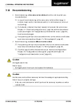 Предварительный просмотр 59 страницы Kugelmann K-TRONIC 2 Original Operating Instructions