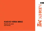 KUGOO KIRIN MINI2 User Manual preview