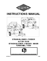 Предварительный просмотр 1 страницы KUHL ALTOR 11050 Instruction Manual