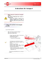 Preview for 45 page of KUHL GMD240 Operator'S Manual