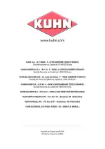 Preview for 104 page of KUHL GMD240 Operator'S Manual