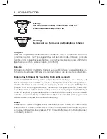 Preview for 8 page of Kuhn Rikon DUROTHERM Instructions For Use Manual