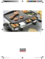 Preview for 64 page of Kuhn Rikon RACLETTE-GRILL Instruction Manual