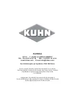 Предварительный просмотр 66 страницы KUHN ALTOR 6070 Instruction Manual