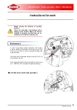 Preview for 51 page of KUHN ATHENOR 6070 Operator'S Manual