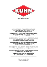 Preview for 98 page of KUHN ATHENOR 6070 Operator'S Manual