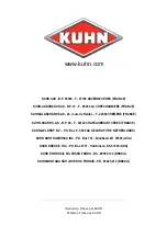 Предварительный просмотр 144 страницы KUHN EL162 Operator'S Manual