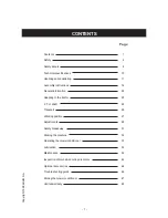 Preview for 3 page of KUHN FC 240 P Assembly & Operation Manual