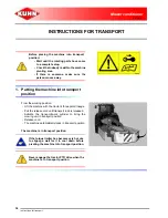 Предварительный просмотр 36 страницы KUHN FC243 Operator'S Manual