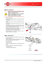 Preview for 71 page of KUHN FC303YGC Operator'S Manual