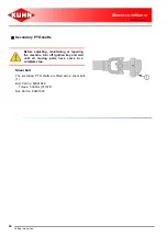 Предварительный просмотр 36 страницы KUHN FC703 Operator'S Manual