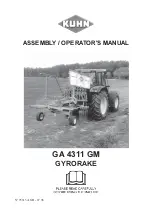 Предварительный просмотр 1 страницы KUHN GA 4311 GM Assembly & Operators Manual