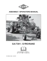 Предварительный просмотр 1 страницы KUHN GA 7301 Assembly & Operators Manual