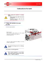 Предварительный просмотр 35 страницы KUHN GA300G Operator'S Manual