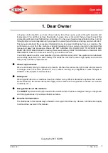 Предварительный просмотр 3 страницы KUHN GA6501 Operator'S Manual