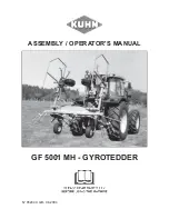 KUHN GF 5001 MH Assembly And Operators Manual предпросмотр