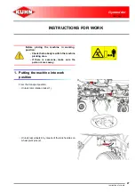 Предварительный просмотр 29 страницы KUHN GF7001 T Operator'S Manual