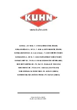 Предварительный просмотр 68 страницы KUHN GMD 3150 TL CE Operator'S Manual