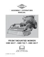 Preview for 1 page of KUHN GMD 602 F Assembly & Operators Manual