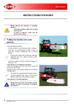 Preview for 36 page of KUHN GMD702 GII Operator'S Manual