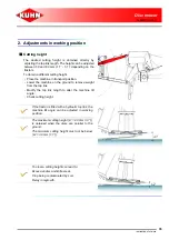 Preview for 37 page of KUHN GMD702 GII Operator'S Manual