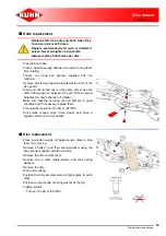 Preview for 55 page of KUHN GMD702 GII Operator'S Manual