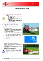 Preview for 40 page of KUHN GMD802 Series Operator'S Manual