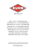 Предварительный просмотр 78 страницы KUHN HAYBOB 300 Operator'S Manual