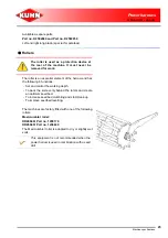 Предварительный просмотр 27 страницы KUHN HR 4004 D Operator'S Manual