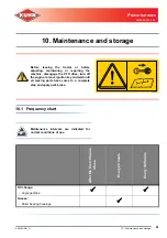 Preview for 61 page of KUHN HRB 122 Operator'S Manual