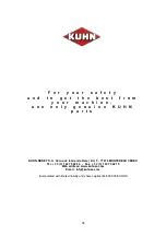 Предварительный просмотр 36 страницы KUHN KNM Instruction Manual