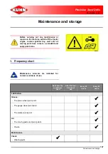 Предварительный просмотр 189 страницы KUHN MAXIMA 2 M Operator'S Manual