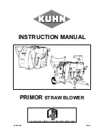 KUHN PRIMOR Instruction Manual предпросмотр