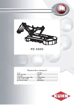 KUHN PZ 320C Operation Manual preview