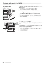 Preview for 38 page of KUHN PZ 320FC Operation Manual