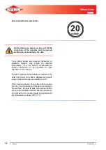 Preview for 20 page of KUHN SR300 Operator'S Manual