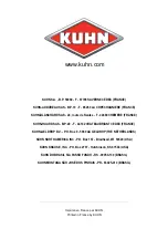 Preview for 136 page of KUHN Venta 3030 Operator'S Manual