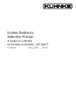 Kuhnke KDT 680CT Instruction Manual preview