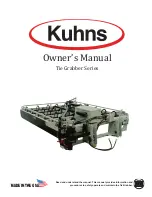 Kuhns mfg Tie Grabber Series Owner'S Manual предпросмотр