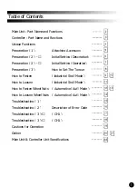 Preview for 2 page of KUKEN PTS-800ES Operation Manual