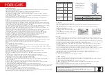 Preview for 3 page of KUKEN W-HOF130-7 Instructions