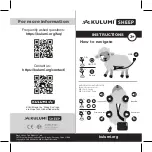 Предварительный просмотр 1 страницы KULUMI SHEEP Instructions