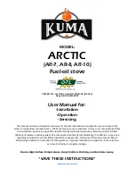 Kuma Stoves ARCTIC AR-10 User Manual preview