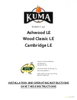 Kuma Stoves K-250 Cambridge LE Installation And Operating Instructions Manual preview