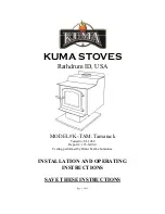 Kuma Stoves K-TAM Installation And Operating Instructions Manual preview